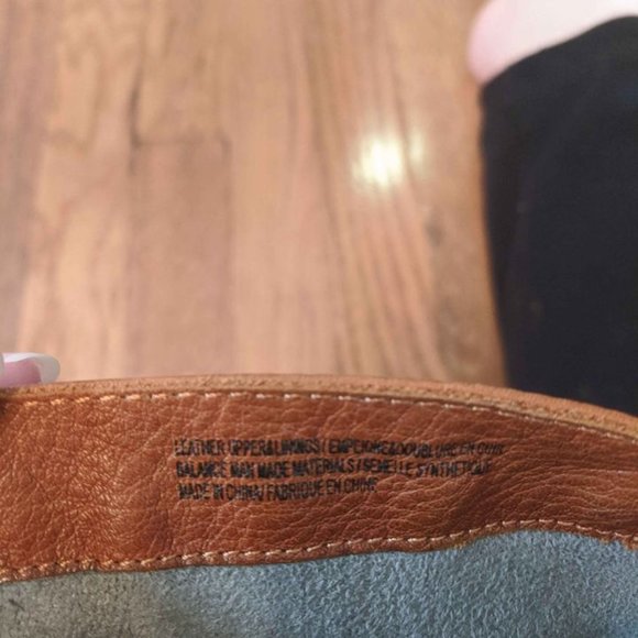 Born Crown Brown Leather Lace Up Boots - Picture 7 of 8